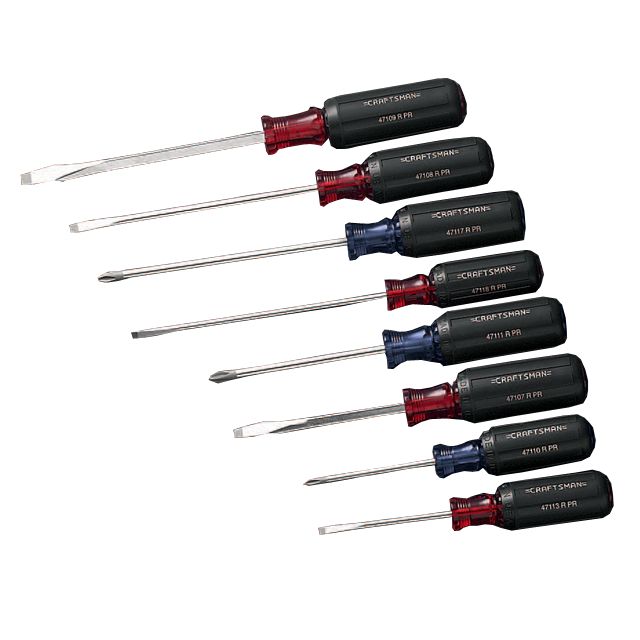 Craftsman 8 pc. Screwdriver Set, Cushion Grip