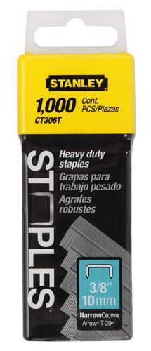 Stanley (1000) 3/8 in. Flat Narrow Crown (Fits Arrow 2025 Stapler) at Kmart.com