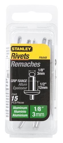 Stanley (15) 1/8 in. x 1/2 in. Aluminum Rivet at Kmart.com