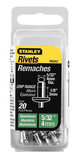 Stanley (20) 5/32 in. x 1/8 in. Aluminum Rivet at Kmart.com
