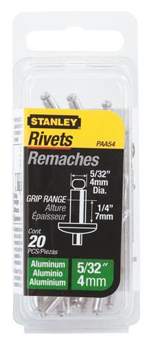 Stanley (20) 5/32 in. x 1/4 in. Aluminum Rivet at Kmart.com