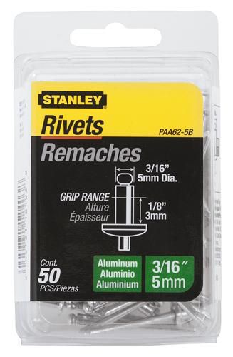 Stanley (50) 3/16 in. x 1/8 in. Aluminum Rivet at Kmart.com