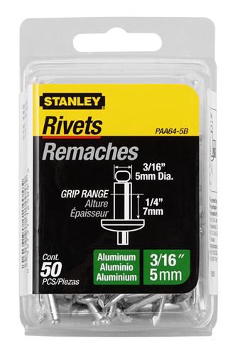 Stanley (50) 3/16 in. x 1/4 in. Aluminum Rivet at Kmart.com
