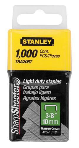 Stanley (1000) 3/8 in. Light Duty Staples (Fit Stanley TR45 & Arrow JT-21 Tools) at Kmart.com