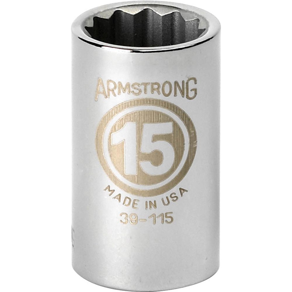 23 mm socket, 12 pt. Standard 1/2 in. drive
