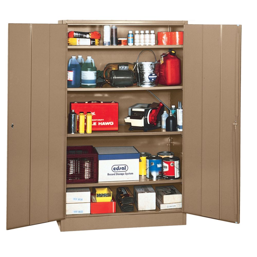 Edsal&nbsp; 78''H x 48''W x 24''D Steel Cabinet