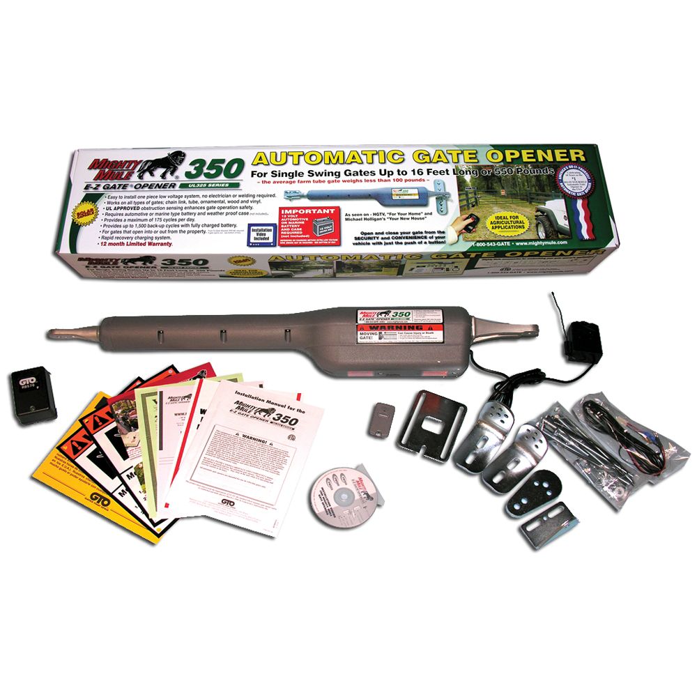 Light Duty Single Swing Gate Opener