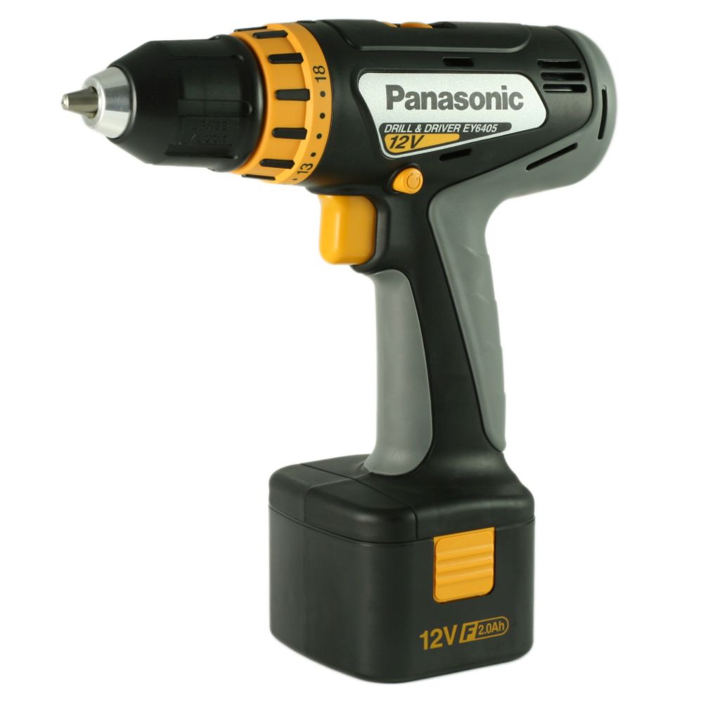 Panasonic EY6405FQKW 12-volt Cordless 3/8" Drill/Driver Kit