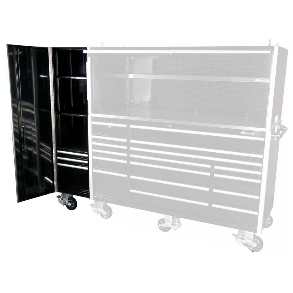 Montezuma 30" 3-Drawer Side Locker - Black at Kmart.com