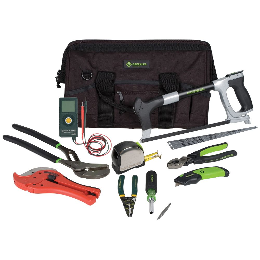 Greenlee&nbsp; Closeout! Electrical Tool & Test Kit - 11 pcs