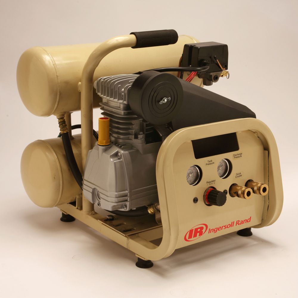 Ingersoll-Rand 2 HP Hand Carry twinstack compressor