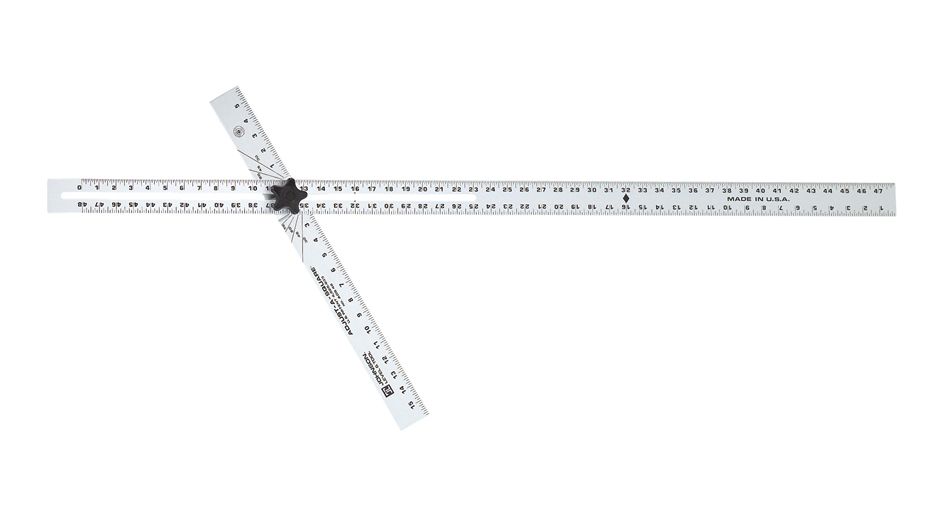 54 in. Aluminum Adjust-A-Square