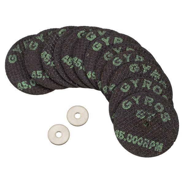 Gyros Cut Off Wheel, Fiber Disks ST 1-1/2 inch Dia. - Pack of 12 at Kmart.com