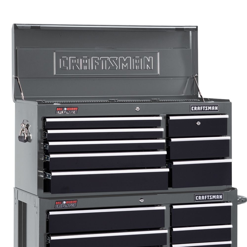 Craftsman 40" Wide 8-Drawer Ball-Bearing GRIPLATCH&reg; Top Chest - ...