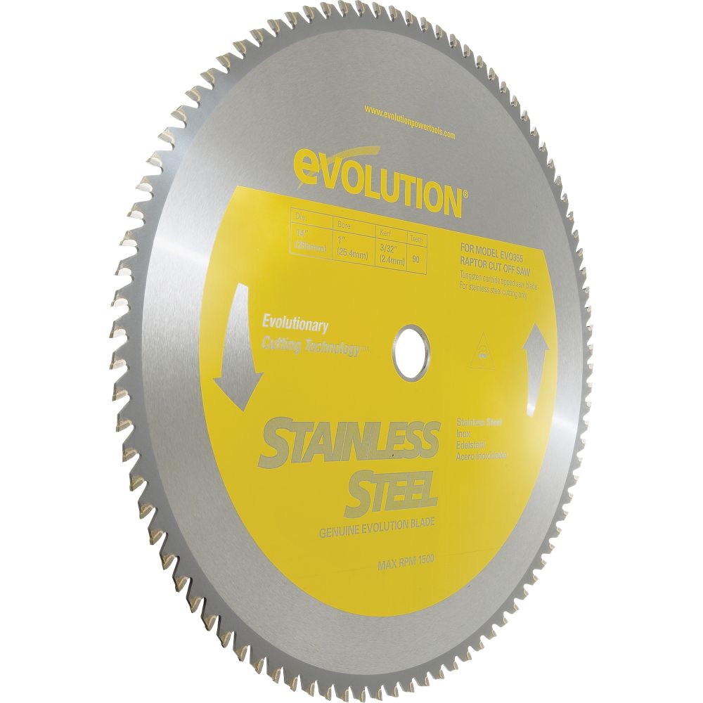Evolution Rage Chop Saw Specialty Blade - Stainless Steel Cutting at Sears.com