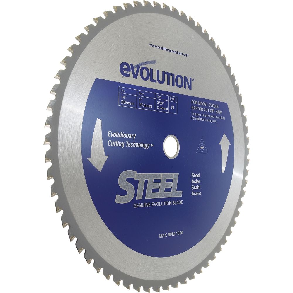 Evolution Rage Chop Saw Specialty Blade - Steel Cutting at Sears.com