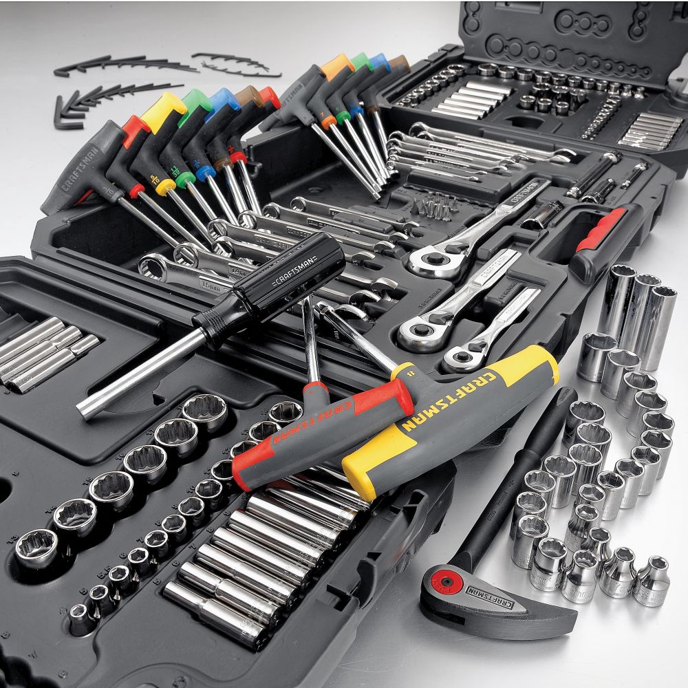 181 pc. Mechanics Tool Set With Case