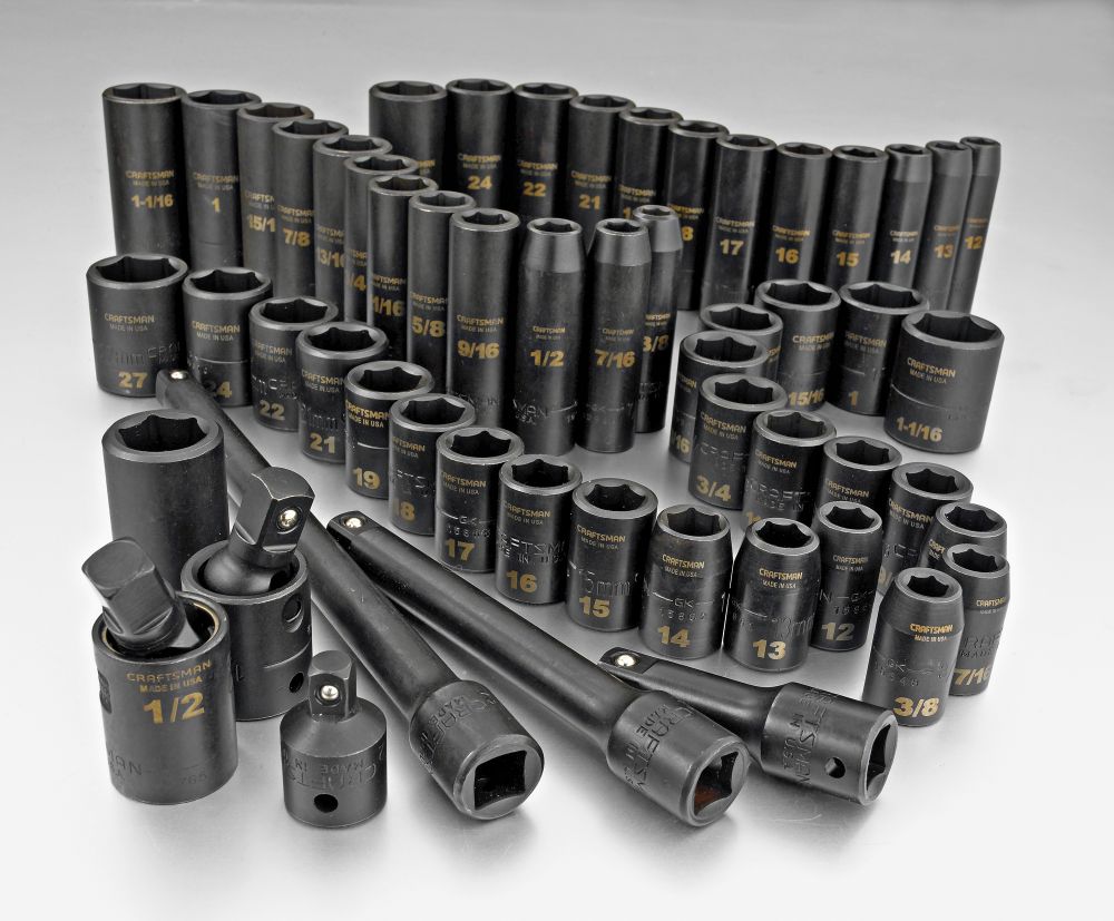 Craftsman 55 pc. 1/2 in. Drive Dual Mark Impact Socket Set at Sears.com