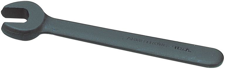 Armstrong&nbsp; 1-1/16 in. Black Oxide Single Head Open End Wrench
