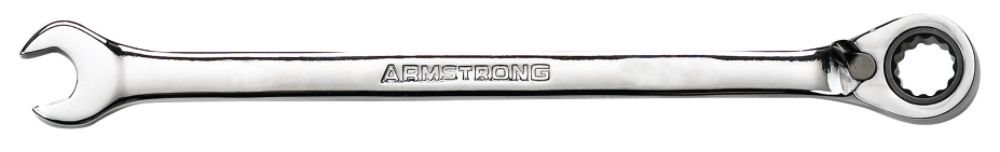 Armstrong&nbsp; 17 mm Reversible Ratcheting Wrench Full Polish