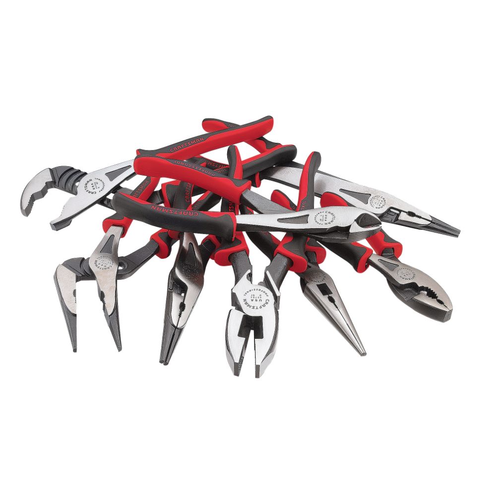 Craftsman Professional 8 pc. Pliers Set with Deluxe Soft Storage Bag