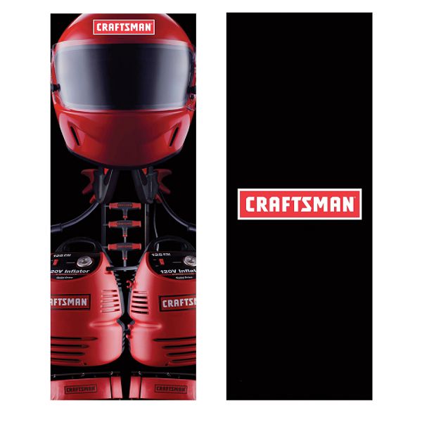 Craftsman Wall Cabinet Magnetic Panel - Pit Crew Chief - 88109