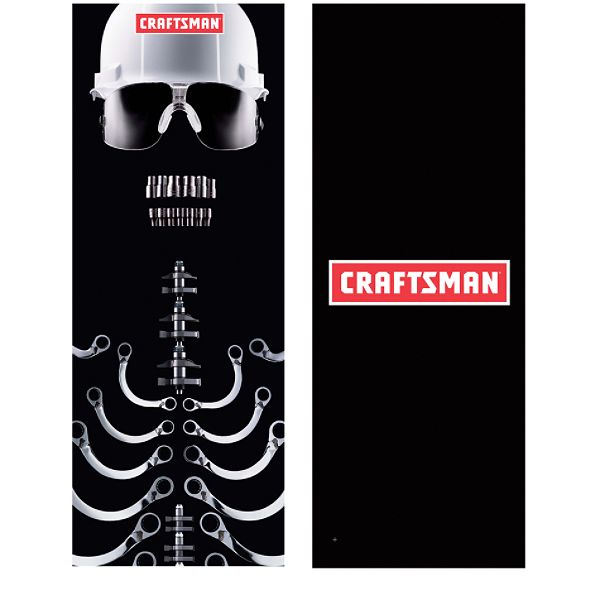 Craftsman Wall Cabinet Magnetic Panel - Craftsman Skeleton - 88111
