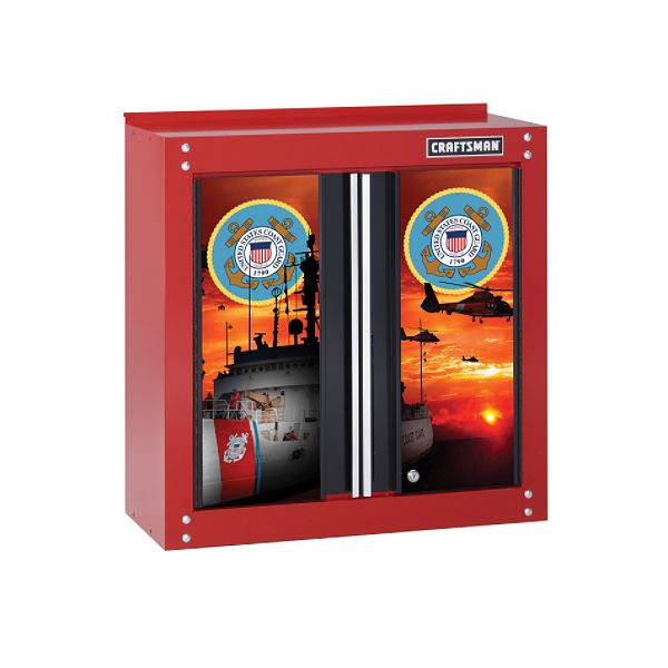 Craftsman Wall Cabinet Magnetic Panel - Coast Guard - 88157