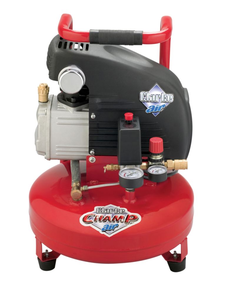 Clarke 2 Horsepower - 4 Gallon CHAMP Pancake Air Compressor