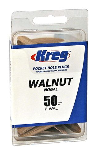 Kreg WALNUT WOODEN PLUGS 50CT at Kmart.com