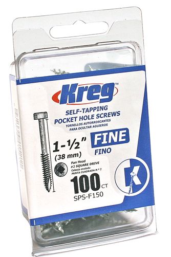 Kreg SCREWS 1.5" #6 FINE-100 price decreased by 72%