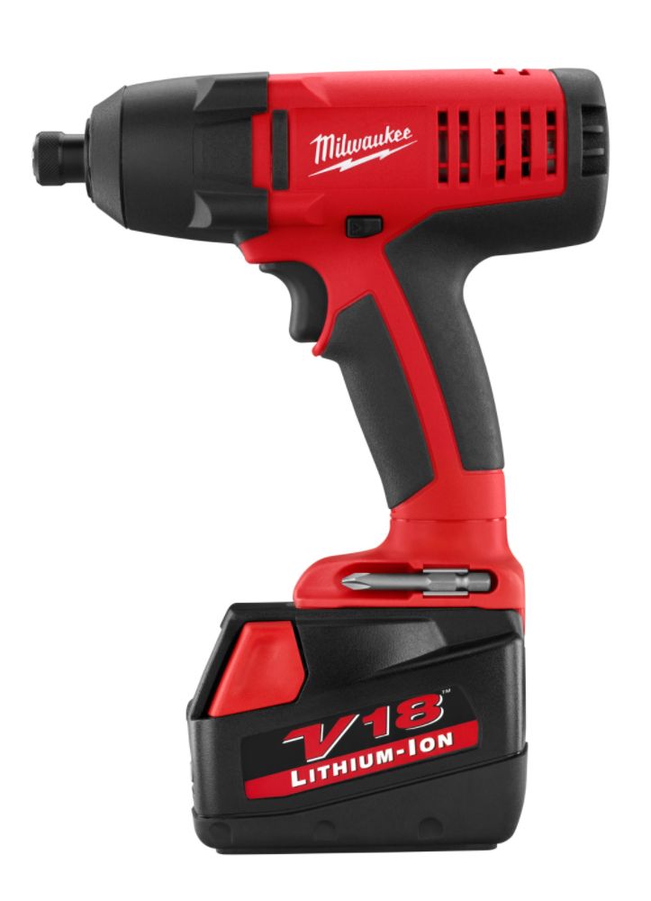 Milwaukee 0881-22 18-volt Cordless 1/4" Hex Impact Driver Kit