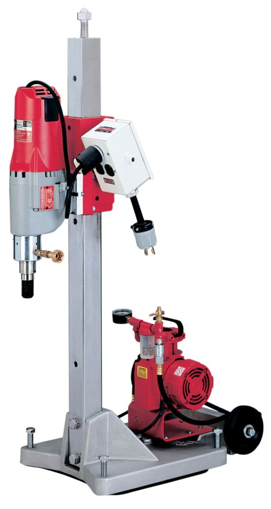 Milwaukee 4120 Diamond Coring Rig - Large Base