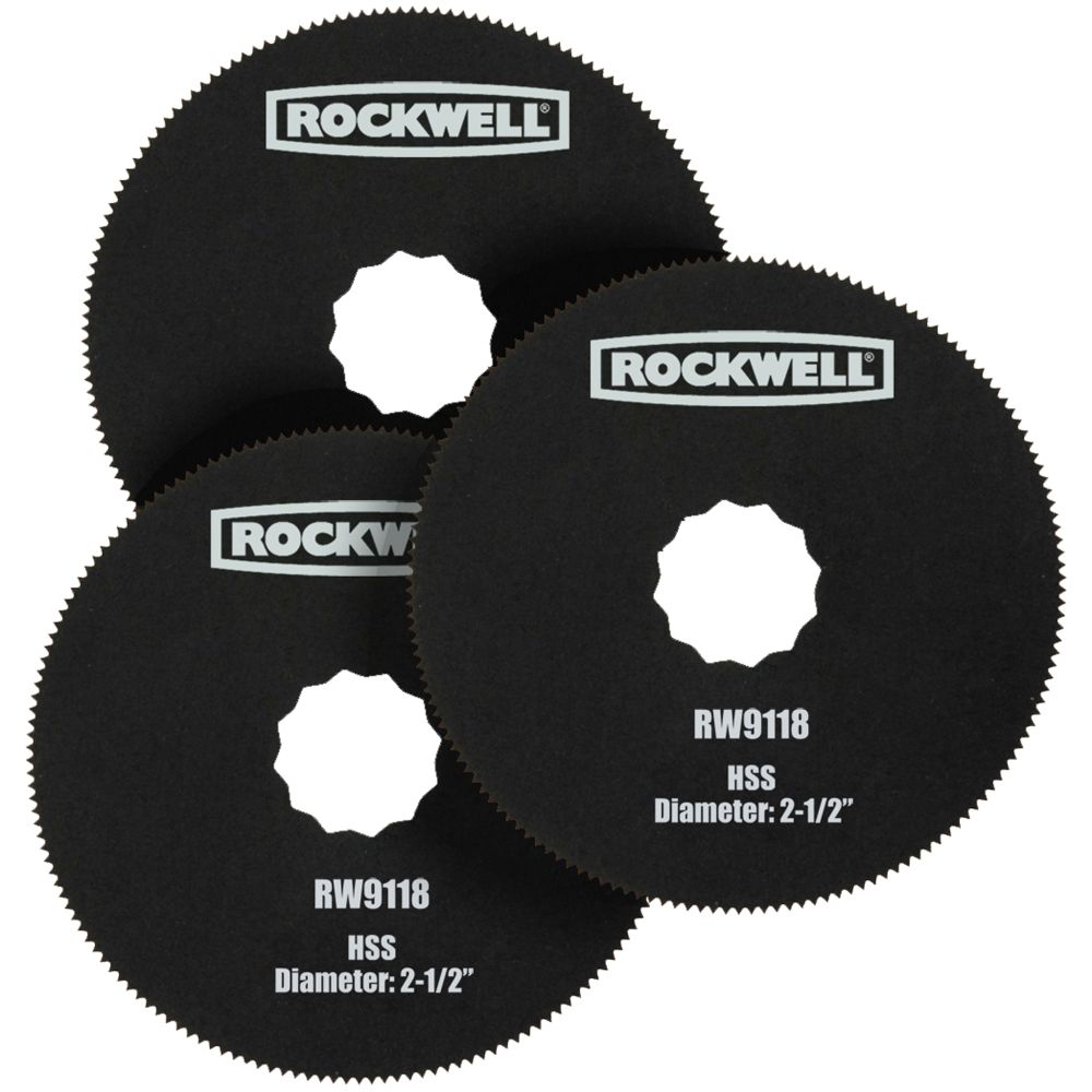Rockwell 2-1/2 in High Speed Steel Saw Blade 3 pc. Set at Kmart.com