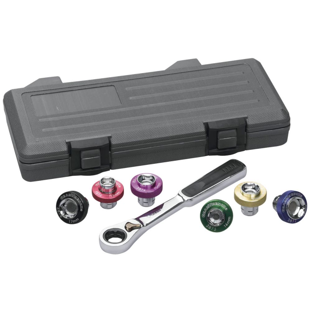 7 Piece Magnetic Oil Drain Plug Socket Set