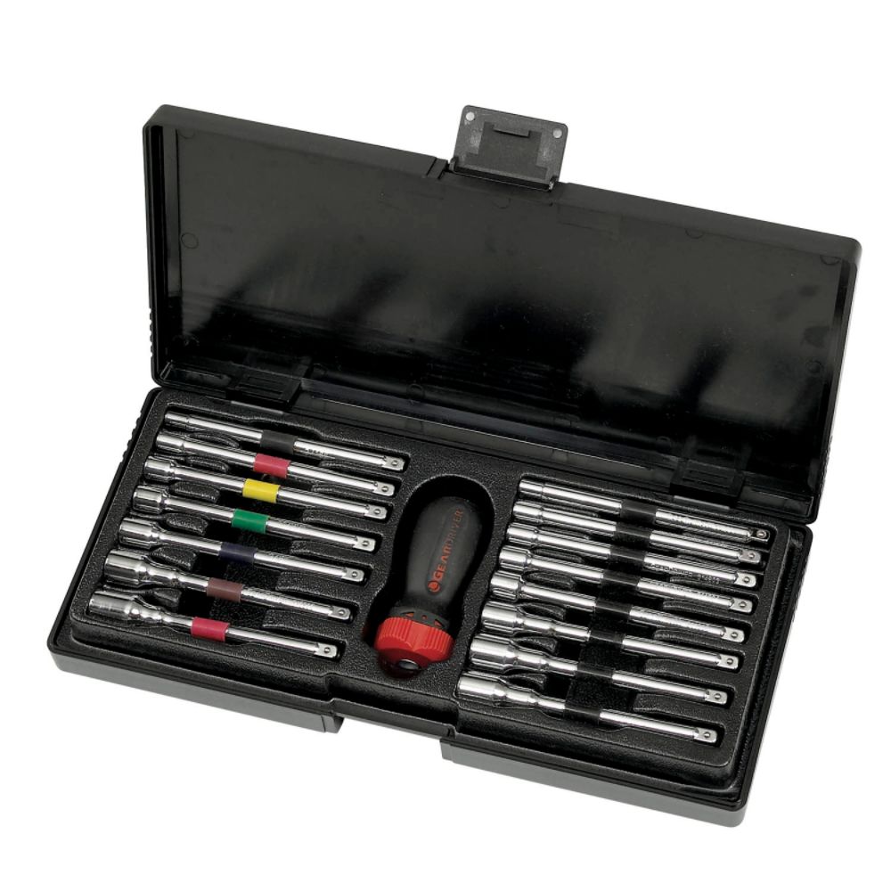GearWrench 16 Pc Ratcheting Nut Driver Set SAE/Metric