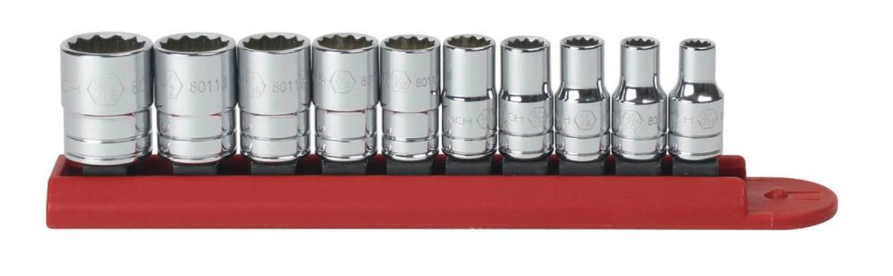 GearWrench&nbsp; 10 Pc. 12Pt. Standard SAE