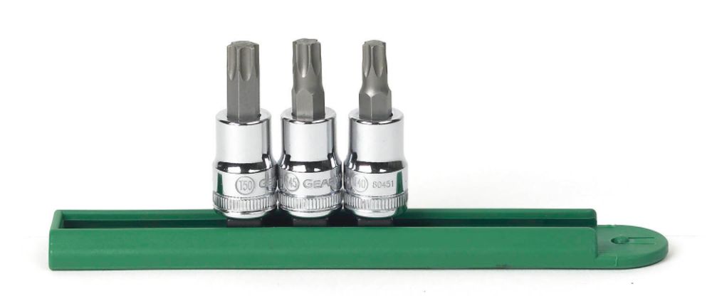 GearWrench 3 Pc. Torx(R) Brake Bit Socket Set 3/8" Drive