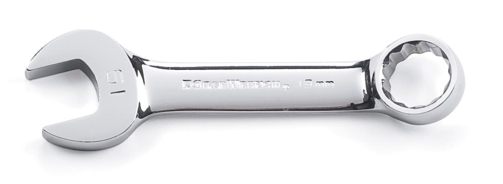 GearWrench&nbsp; 18MM Stubby Combination Non-Ratcheting wrench
