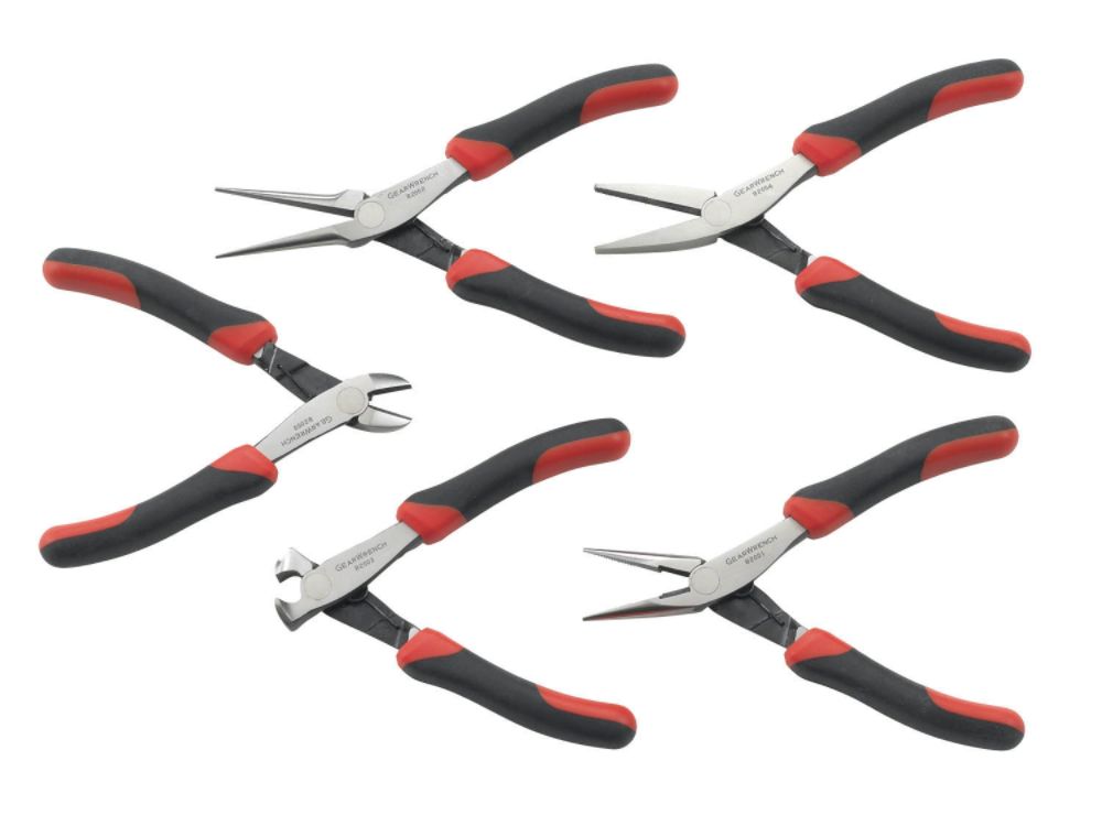 GearWrench 5 Pc. Mixed Mini Pliers Set