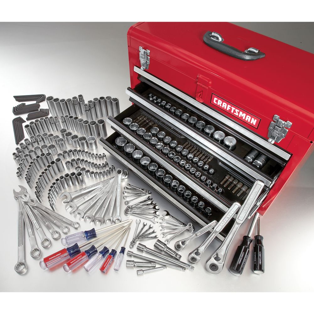 Craftsman 290piece Mechanic's Tool Set with 7 TThrough Handle Torx® Drivers Shop Your Way