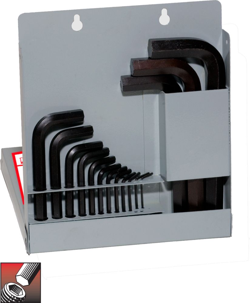 Eklind® Hex-L® Hex Key Set, Short Series, 18 keys: .028 to 5/8 Inch & Metal Box at Kmart.com