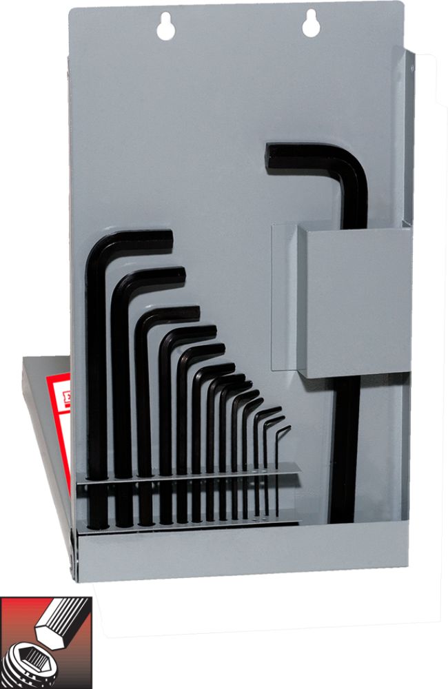 Eklind® Hex-L® Hex Key Set, Long Series, 14 keys: .050 to 1/2 Inch & Metal Box at Kmart.com
