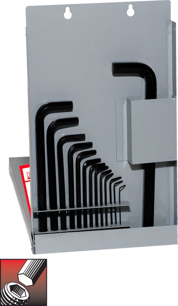Eklind® Hex-L® Hex Key Set, Long Series, 14 keys: .035 to 3/8 Inch & Metal Box at Kmart.com