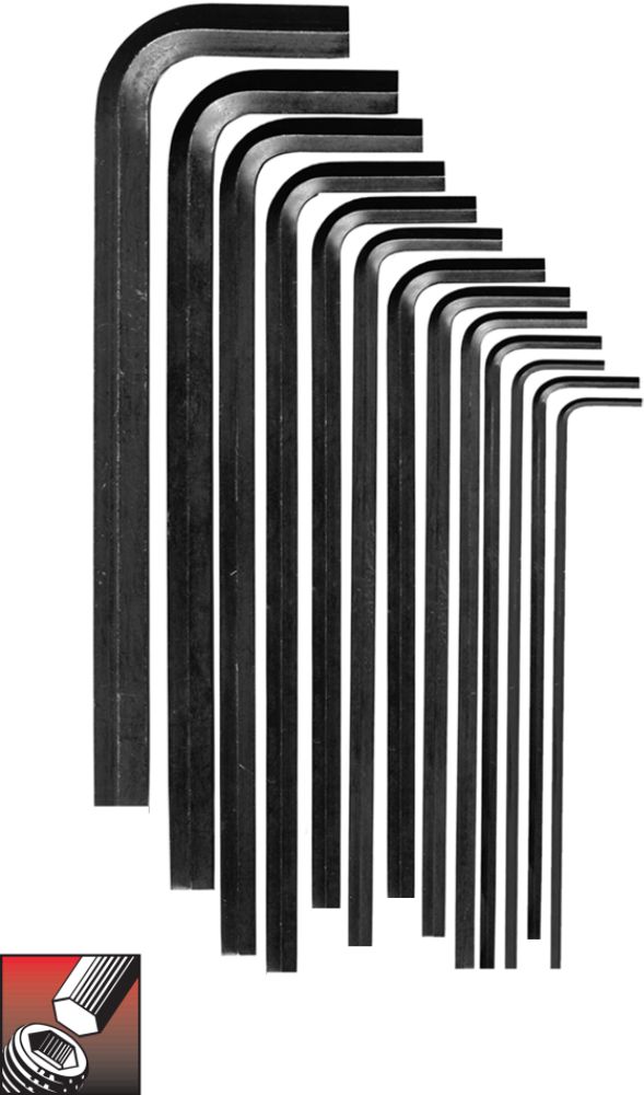 Eklind® Hex-L® Hex Key Set, 6 Inch Series, 11 keys: 5/64 to 3/8 Inch & Pouch at Kmart.com