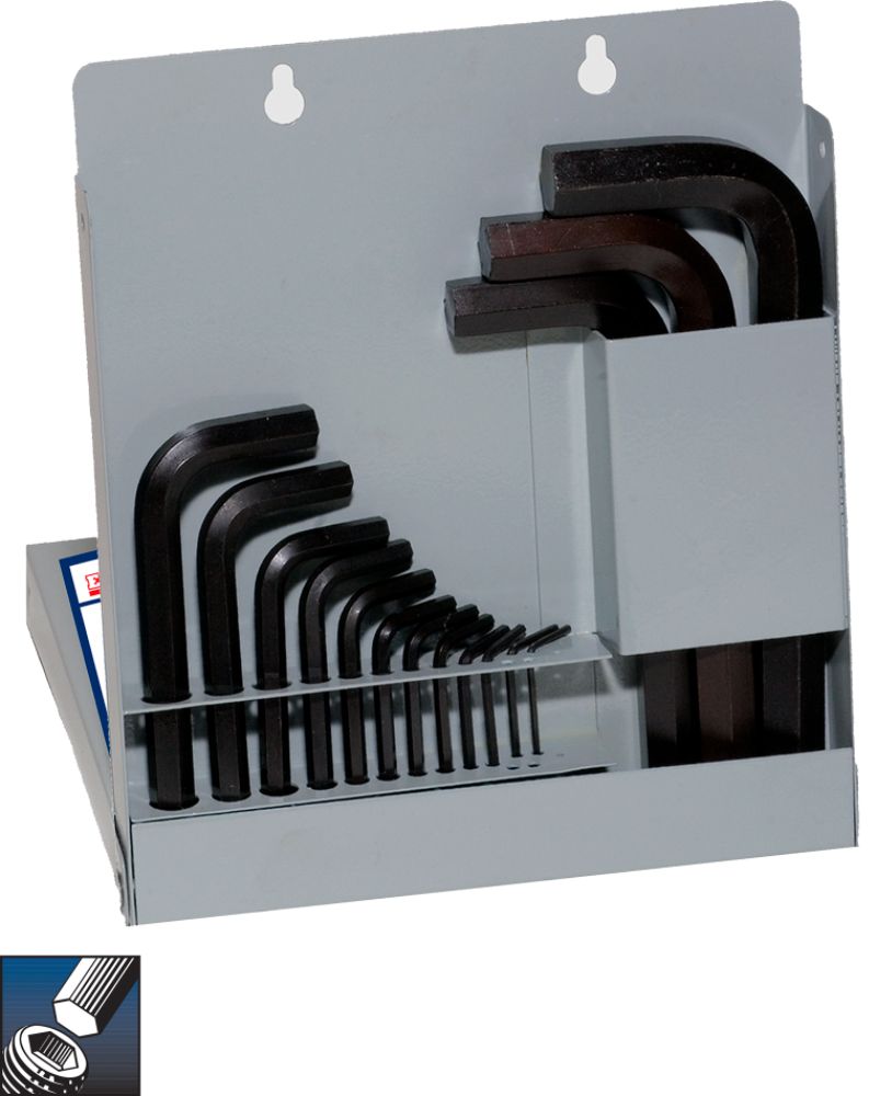 Eklind® Hex-L® Hex Key Set, Short Series, 12 keys: 0.7 to 10 MM & Metal Box at Kmart.com