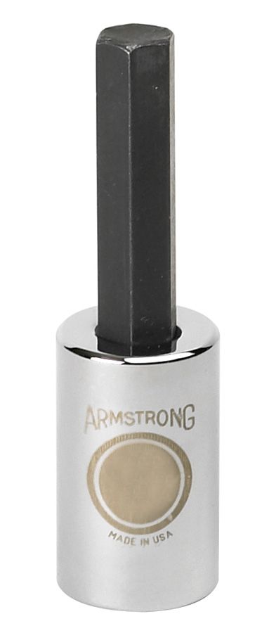 Armstrong&nbsp; 1/2 in. Drive 17mm Standard Length Hex Driver Socket
