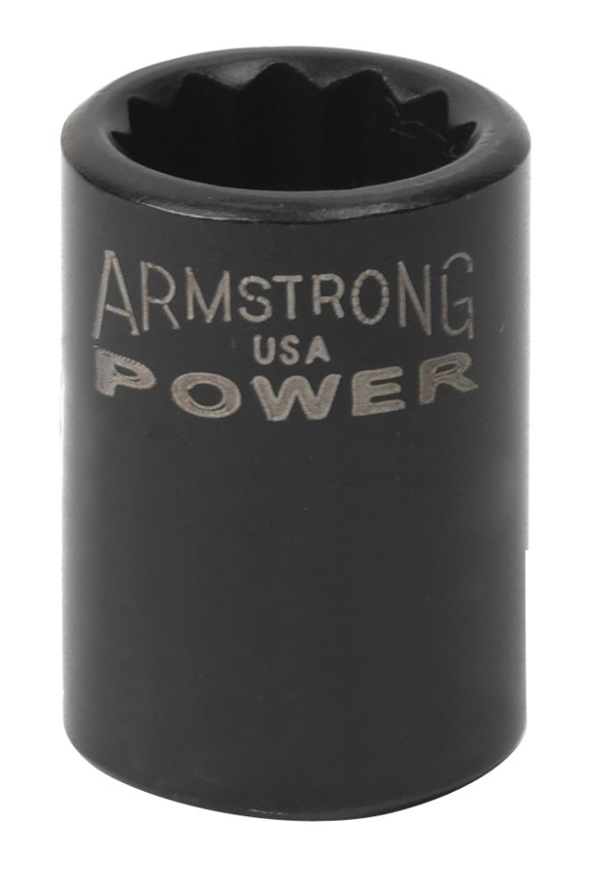 Armstrong 3/8 in. Drive 9/16 in. 12 point Black Oxide Standard Length Socket at Kmart.com