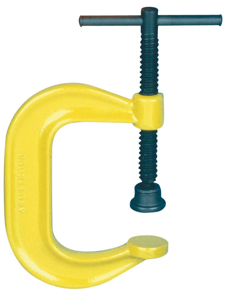 Armstrong C Clamp, Deep Throat Pattern, High Visibility Finish, Safety Yellow at Kmart.com