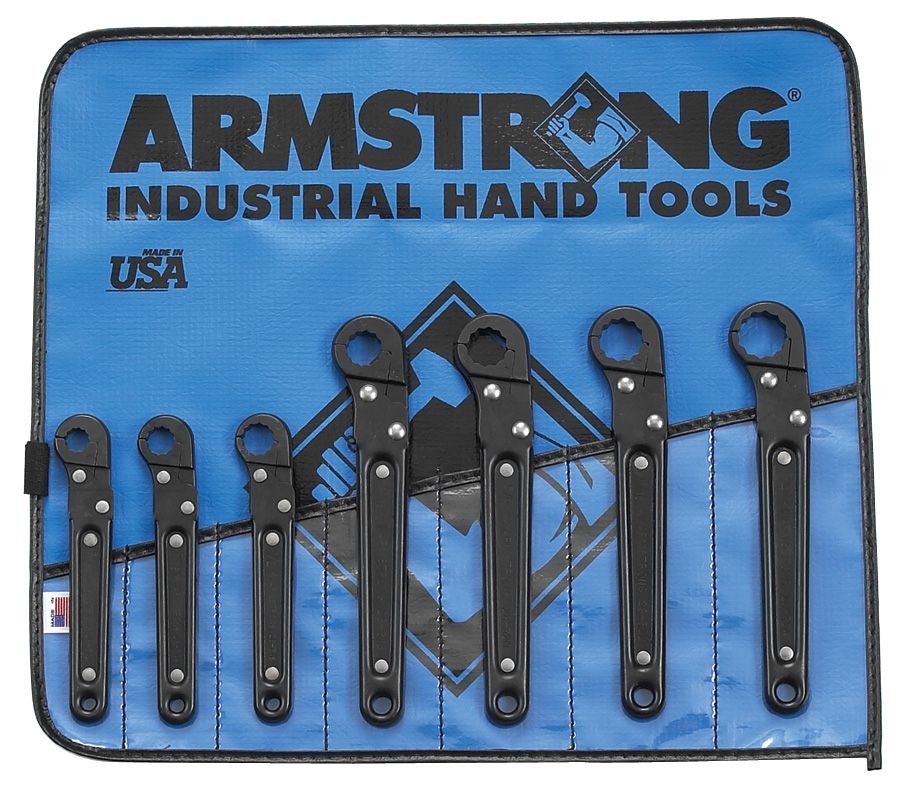 Armstrong 7 pc. Ratcheting Flare Nut Wrench Set Inch at Sears.com